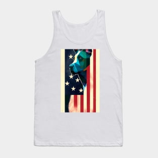 Pitbulls And Stars Tank Top